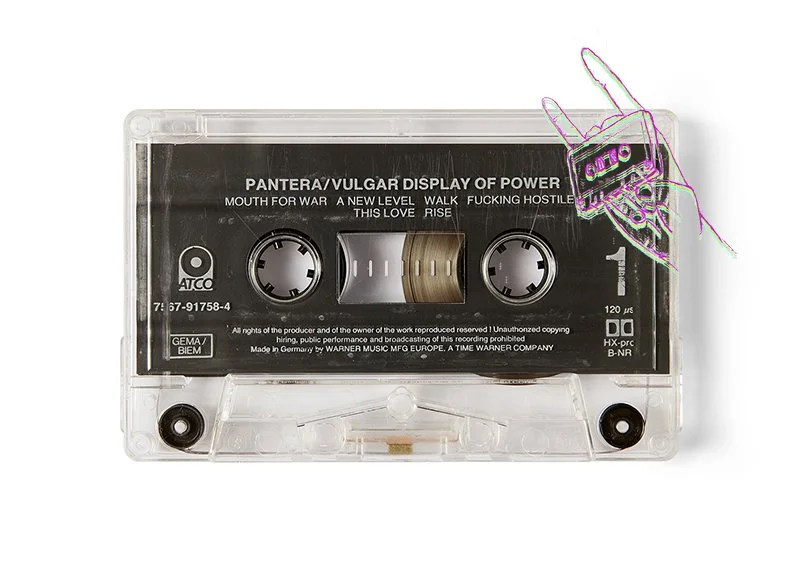 Pantera - Vulgar Display Of Power — Classic Cassette Prints
